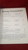 Fantasy Commentator, Fall 1997 - Moskowitz Memorial Issue, plus 1987 & 1988