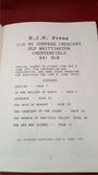 John B Ford - In The Gallery Of Death, B J M Press, 1997