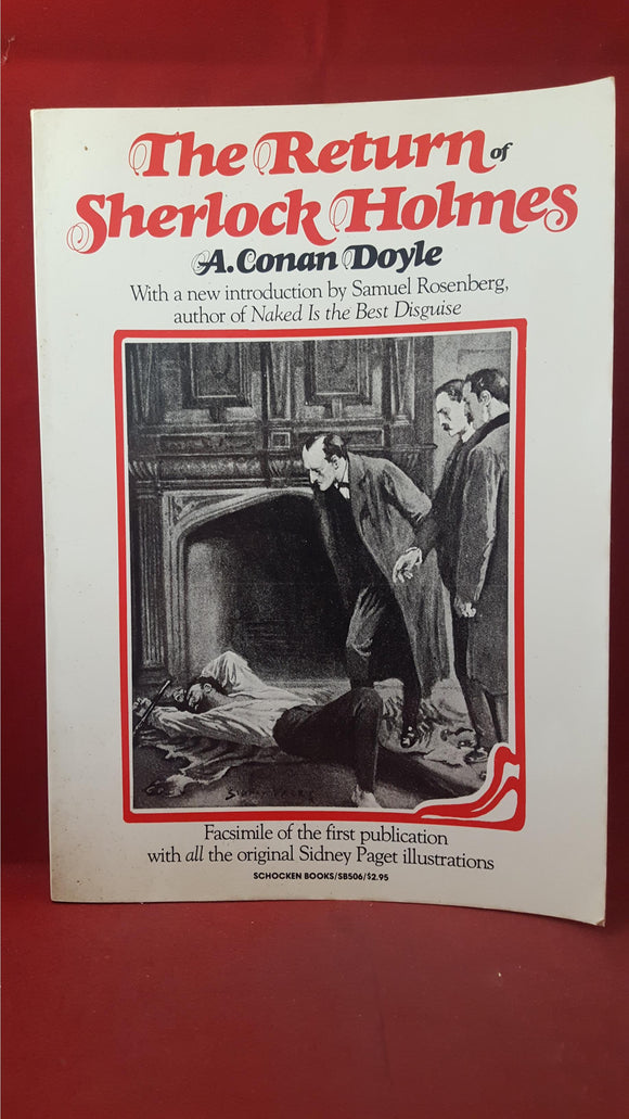 A Conan Doyle - The Return of Sherlock Holmes, Schocken Books, 1975