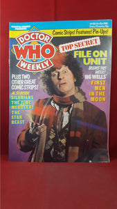 Doctor Who Weekly Number 22 12th March 1980