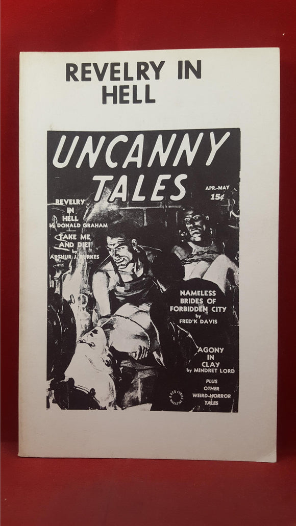 Robert Weinberg - Revelry In Hell, Uncanny Tales, Pulp Classics 3, 1974
