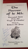 Robert M Price - The Horror Of It All, Starmont House, 1990, Signed, Inscribed