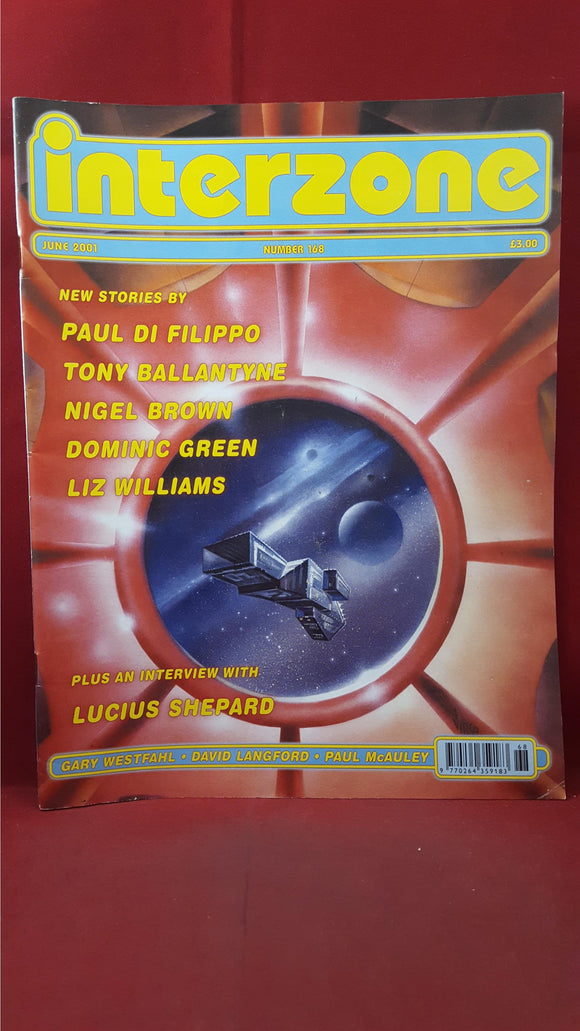 David Pringle - Interzone Science Fiction & Fantasy, Number 168, June 2001