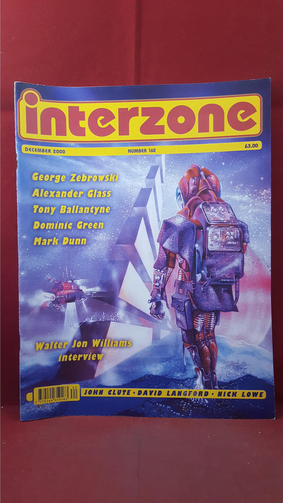 David Pringle - Interzone Science Fiction & Fantasy, Number 162, December 2000