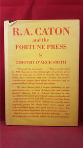 Timothy d'Arch Smith - R A Caton and The Fortune Press, Bertram Rota, 1983, 1st Edition