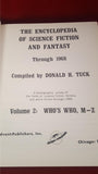 Donald H Tuck -The Encyclopedia of Science Fiction & Fantasy 1 & 2, 1974, First Editions