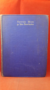 Max Beerbohm - Seven Men, William Heinemann, 1919, First Edition