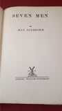 Max Beerbohm - Seven Men, William Heinemann, 1919, First Edition