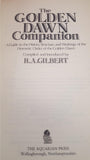 R A Gilbert -The Golden Dawn Companion, Aquarian, 1986, Signed, Inscribed, 1st  Edition