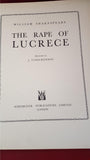 William Shakespeare - Lucrece, Winchester Publications, 1948