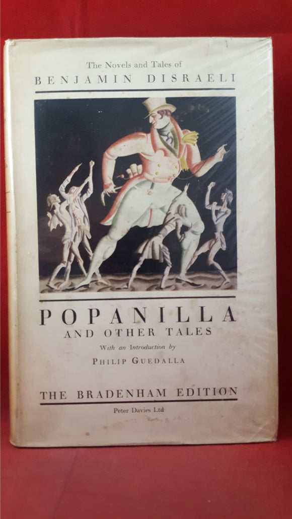 Benjamin Disraeli - Popanilla & Other Tales, Peter Davies, 1926, The Bradenham Edition