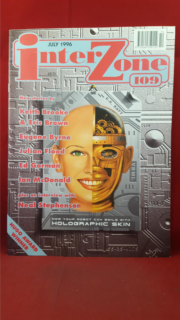 David Pringle - Interzone Science Fiction & Fantasy, Number 109, July 1996