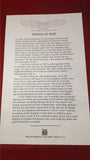 Cecil Lewis - Sagittarius Rising, Time Life Books, 1991, Signed Book Plate
