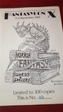 Stephen Jones - Fantasycon X, 6-8 September 1985, The British Fantasy Society, Limited