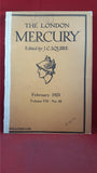 J C Squire - The London Mercury, February 1923 Volume VII Number 40, Thomas Hardy