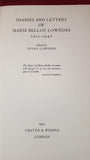 Susan Lowndes - Diaries & Letters of Marie Belloc Lowndes, Chatto & Windus, 1971