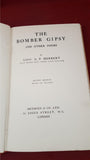 Lieut. A P Herbert - The Bomber Gipsy & other Poems, Methuen & Co, 1919