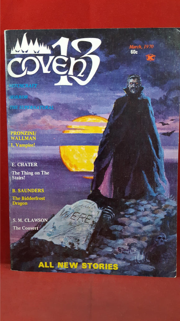 Arthur H Landis - Coven 13 Volume 1 Number 4 March 1970