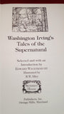 Edward Wagenknecht - Washington Irving's Supernatural, Stemmer, 1982, 1st Edition