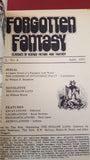 Forgotten Fantasy Volume 1 Number 1 - 5, October 1970 - June 71, All 5 Issues