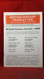 British Fantasy Newsletter Volume 13 Number 2, Winter 1986/87