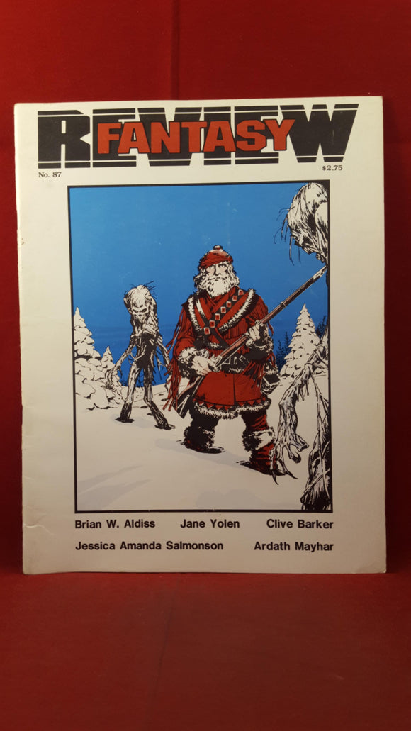 Fantasy Review Number 87 - January 1986,  Volume 9, No. 1