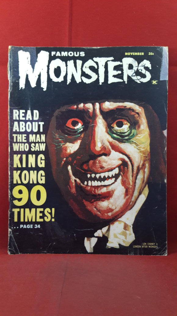 James Warren - Famous Monsters Volume 4 Number 5 November 1962