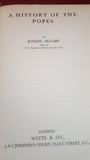 Joseph McCabe - A History of the Popes, Watts & Co, 1939