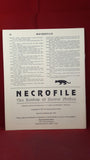 Necrofile - The Review of Horror Fiction, Issue 1 Summer 1991, Necronomicon Press