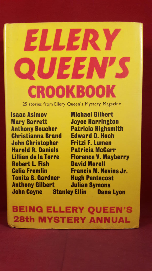 Edited by Ellery Queen's 28th Mystery Annual - Crookbook, Book Club Associates, 1975