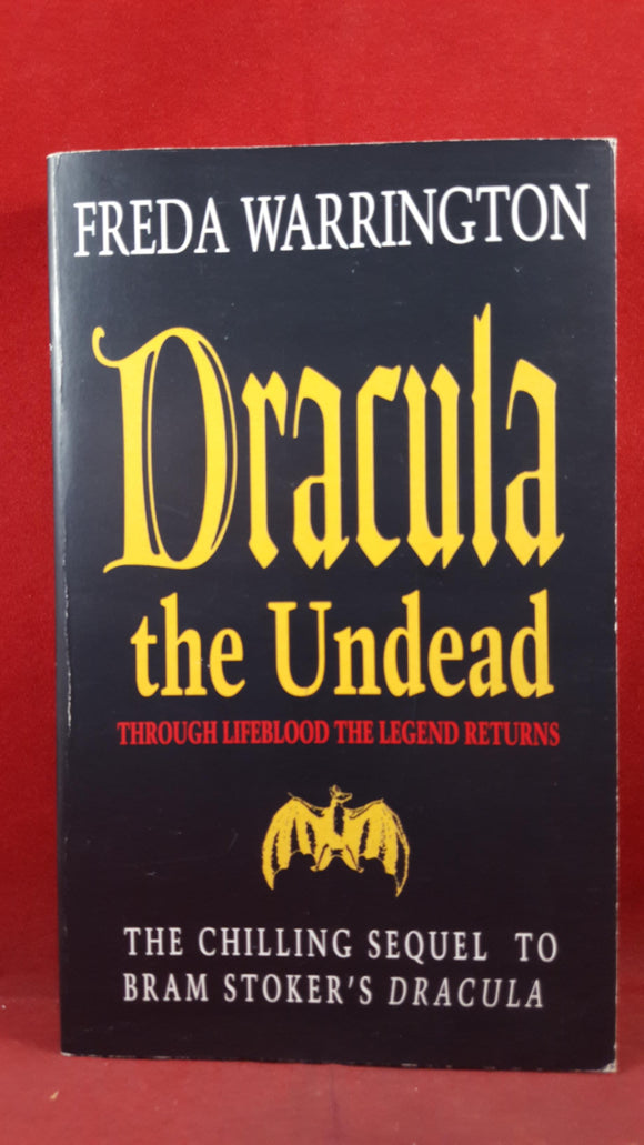 Freda Warrington - Dracula the Undead, Penguin Books, 1997, First Edition, Signed