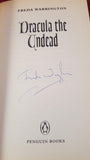 Freda Warrington - Dracula the Undead, Penguin Books, 1997, First Edition, Signed