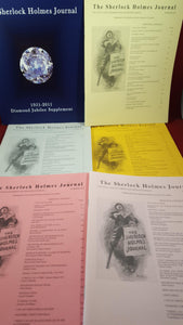 The Sherlock Holmes Journal, 2009, 10, 11, 12 &1951-2011Diamond Jubilee Supplement