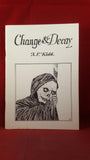 A F Kidd - Change & Decay, 1985, Inscribed, Signed