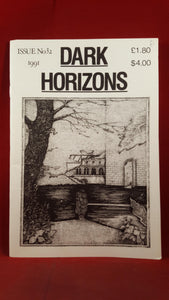 Dark Horizons Issue No 32, 1991, British Fantasy Society