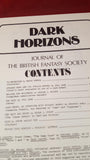 Dark Horizons Issue No 24, Winter 1981, British Fantasy Society