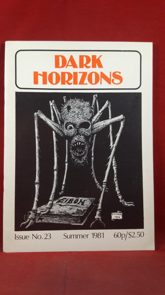 Dark Horizons Issue No 23, Summer 1981, British Fantasy Society