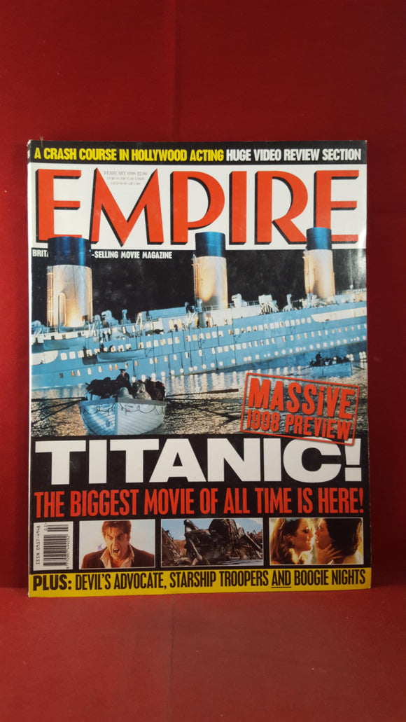 Empire Magazine February 1998 - Titanic Issue