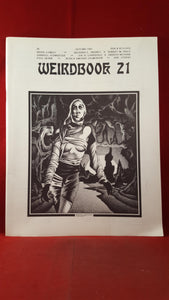 Weirdbook 21, 1985,  Richard L Tierney & Robert M Price