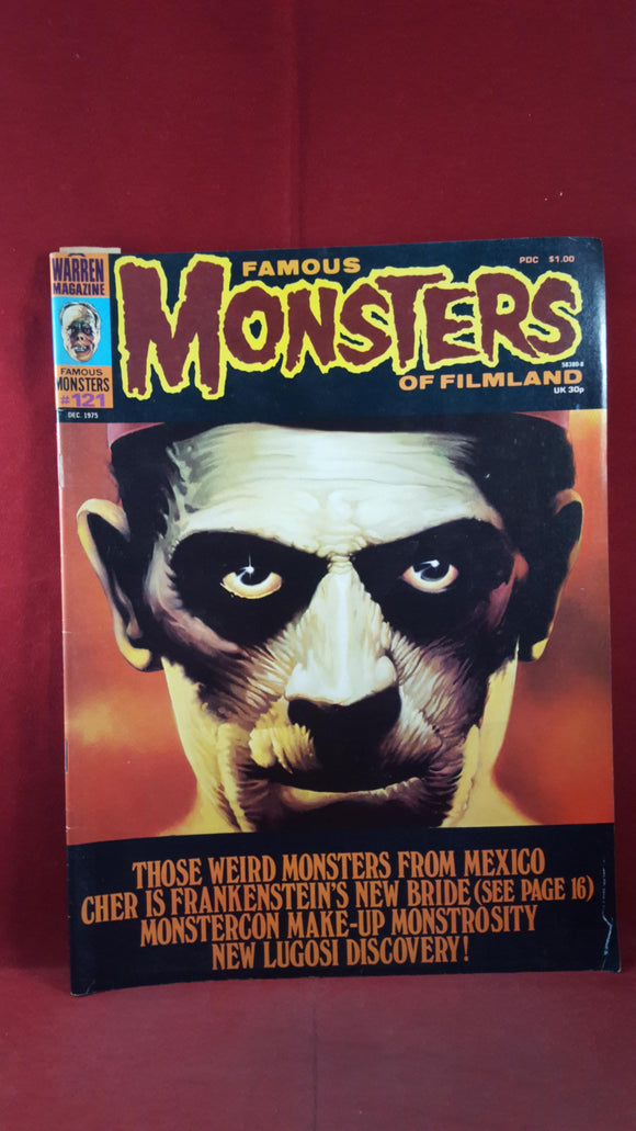 Famous Monsters Of Filmland Number 121 December 1975