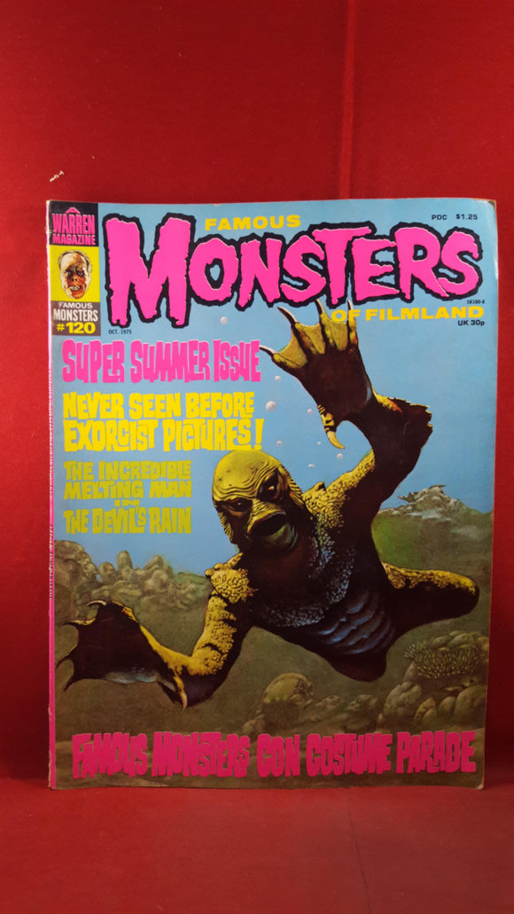 Famous Monsters Of Filmland Number 120 October 1975