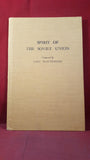 Lord Beaverbrook - Spirit of The Soviet Union, Pilot Press, 1942, First Edition