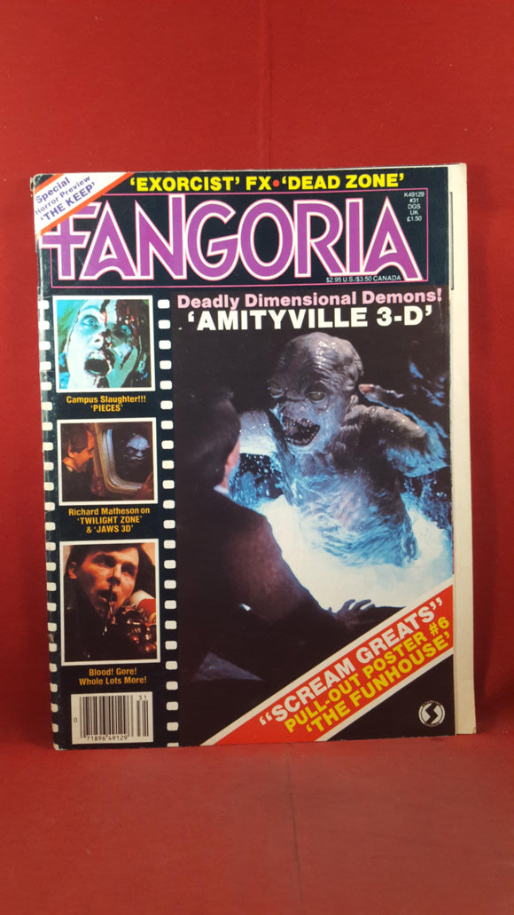 Fangoria Number 31 Volume 3 1983