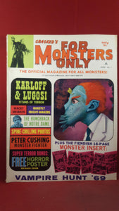 For Monsters Only Volume 1 Number 7 April 1969