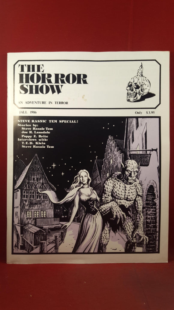 The Horror Show -Adventure In Terror, Fall 1986, Issue 4, Steve Rasnic Tem Special