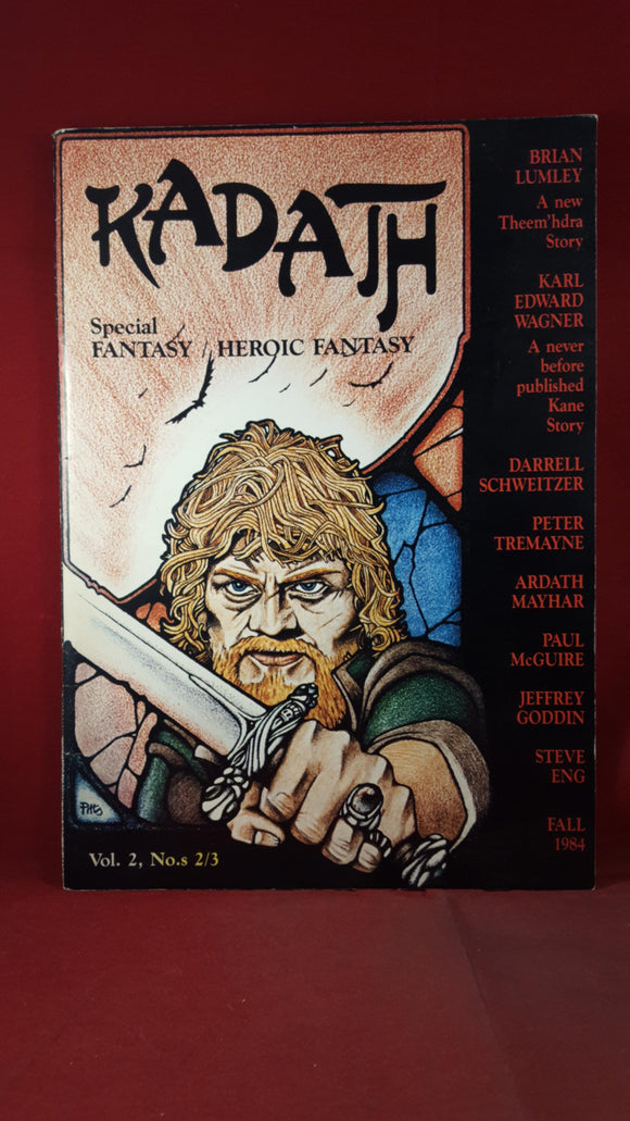 Kadath - Special fantasy Volume 2 Number 2/3 Fall 1984, Limited, Signed Peter Tremayne