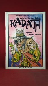 Kadath - Special Weird Tales Volume 1 Number 4 July 1981, Limited 29/100, Signed