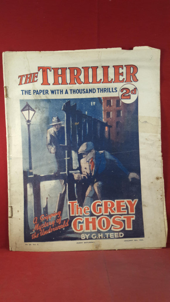 The Thriller Volume 2 Number 50 January 18th 1930