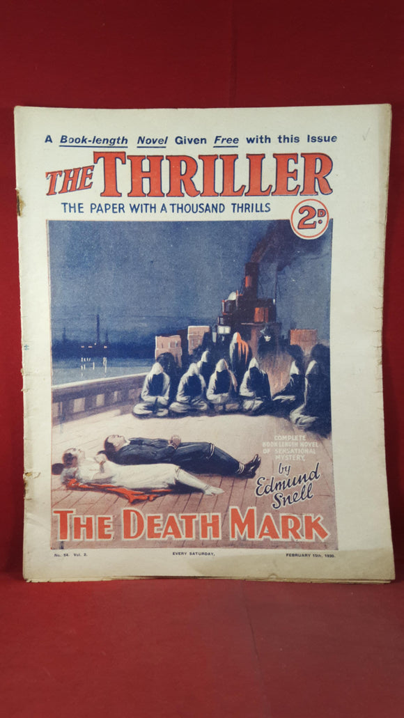 The Thriller Volume 2 Number 54 February 15th 1930