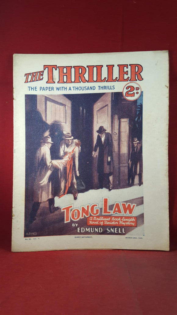 The Thriller Volume 2 Number 60 March 29th 1930